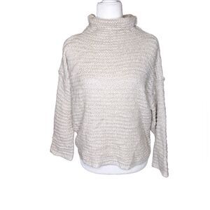 Aerie knit mock neck loose fit sweater size XS